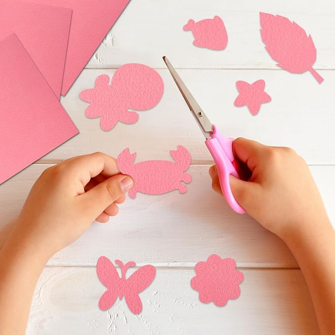 NACHLYNN 11Pcs Self Adhesive Felt Fabric Sheets 7"x11.5" /18x29cm Sticky Back