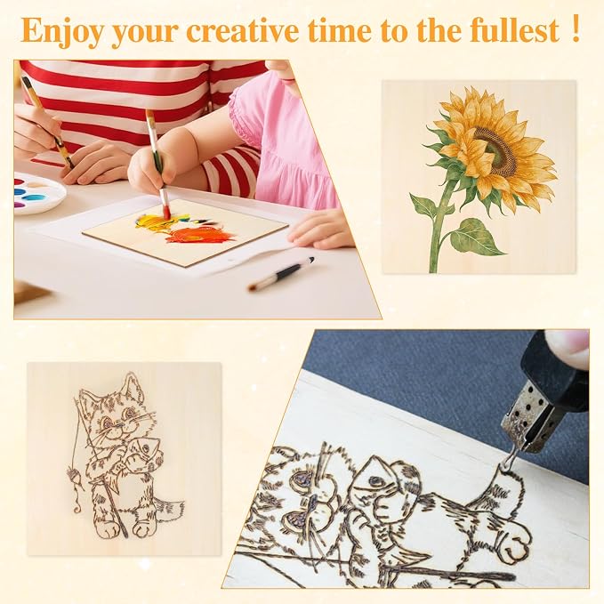 Balsa Wood Sheets, Handcrafted Decor