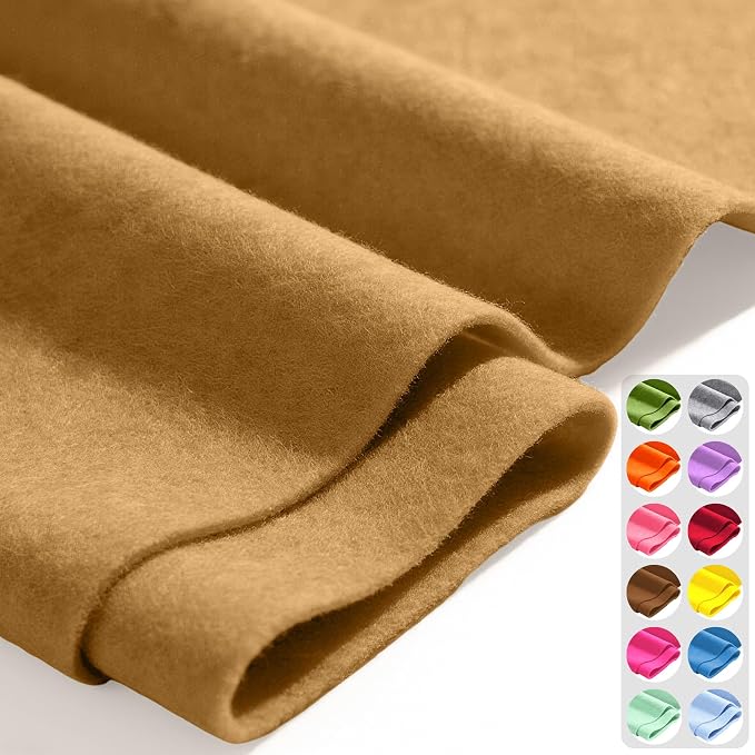 Camel 36" X 36" Felt Fabric Sheet