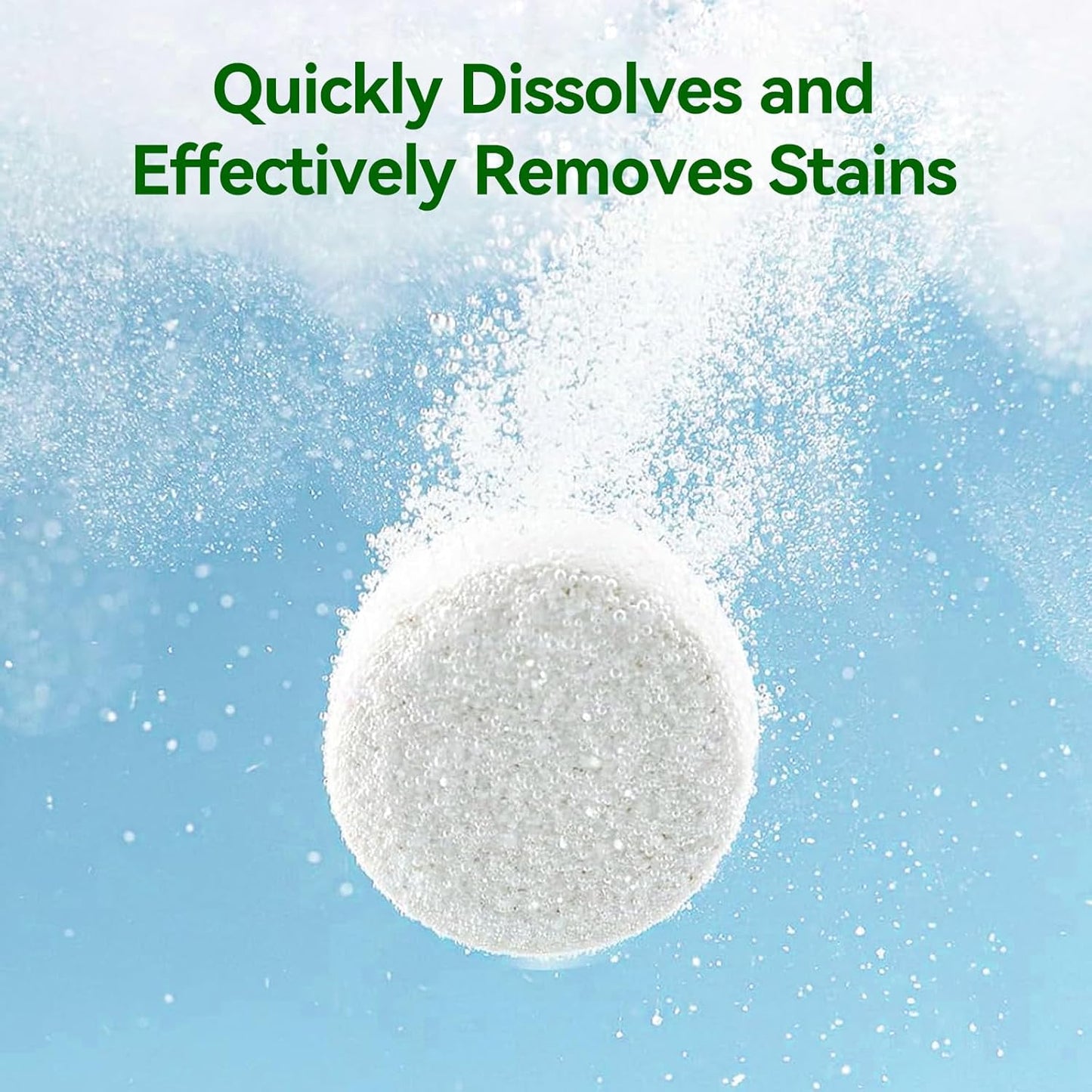 IAGREEA Detergent Washing Tablets 150 PCS, Suitable for Bottle Washers, Compatible with All Brands Baby Bottle Washers, Safe, Healthy and Pollution-Free, Odorless, Highly Effective in Removing Stains
