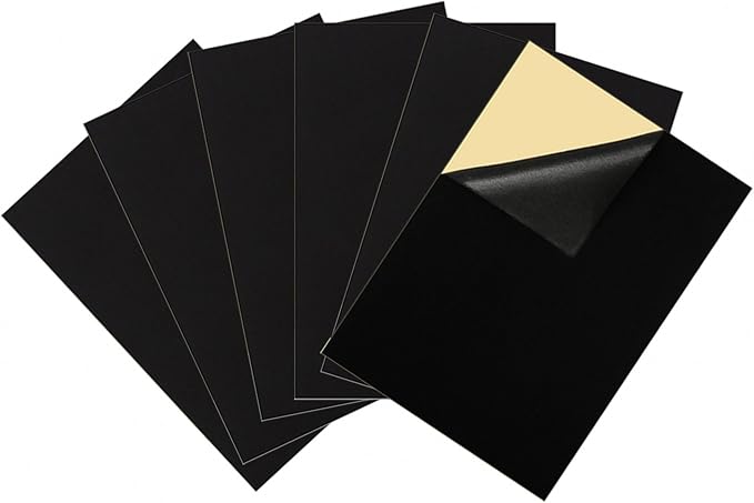 Bernese 6PCS Self Adhesive Felt Sheet, Felt Sheets