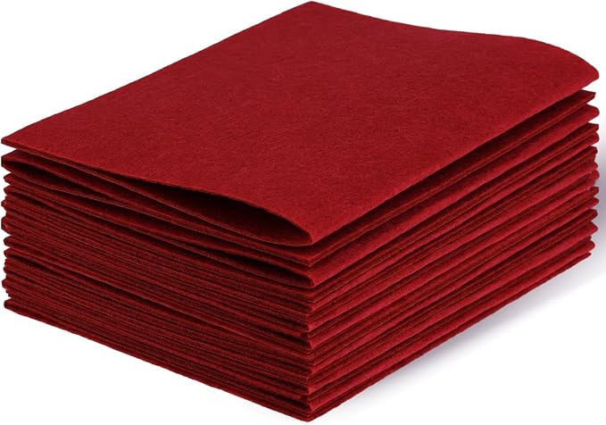 10Pcs Felt Sheets Fabric