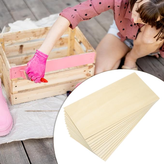 PATIKIL 8x16x1/8 Basswood Sheets