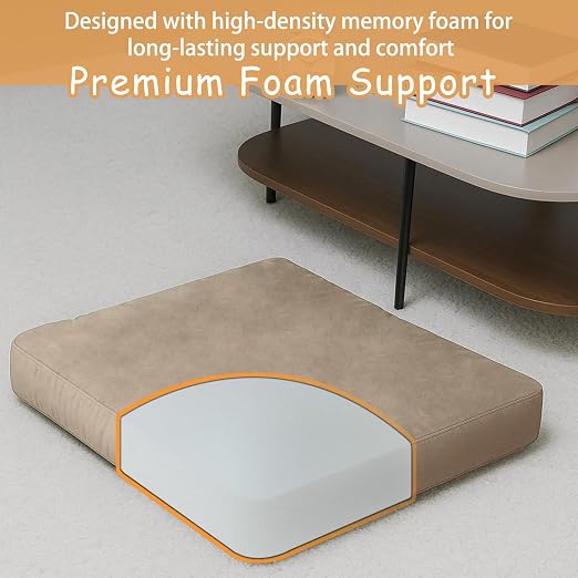 Polyurethane Foam 2 PCS 16 x 12 x 2 inch, High Density Cushion Foam