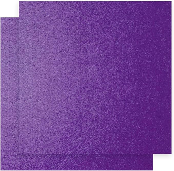 12" x 12" Felt Fabric Sheets for Crafts, Squares Felt Fabric Sheets, 1mm Thick