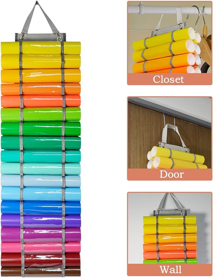 Tunnkit Vinyl Roll Holder, 36 Compartments