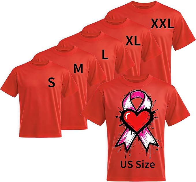 Joyclub 5 PCS Unisex Sublimation Blanks Bulk Polyester T Shirts