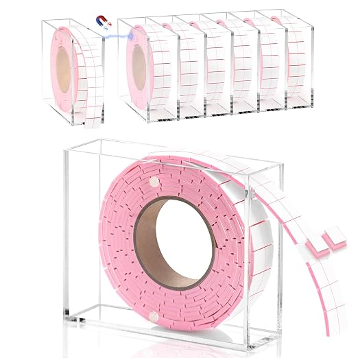 330 PCS Double Sided Foam Tape Pre Cut 1/2 X 2/5 Inch Small Adhesive Foam