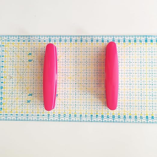 2 Packs Quilting Ruler Handle Grips Strong Adhesive
