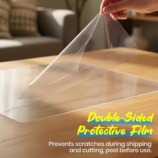 10 Pack of 8x10” PET Sheet/Plexiglass Panels 0.04” Thick; Use