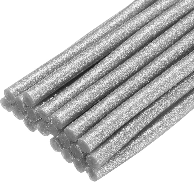 uxcell 20pcs Hot Glue Sticks for Glue Gun 7mm/0.28-inch x 4-inch Mini Hot Melt