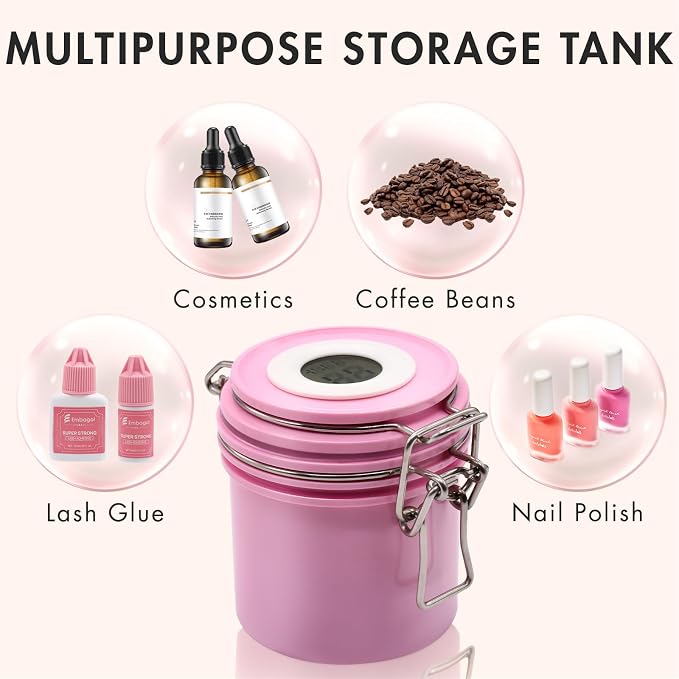 False Lash Glue Storage Tank