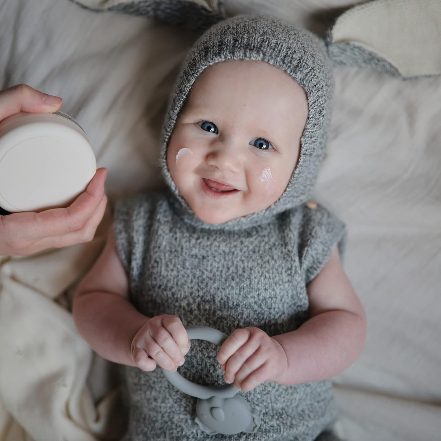 mushie Silicone Baby Teether Toy | Koala