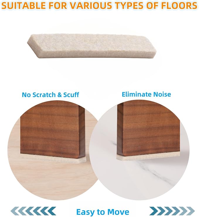 Furnigear Felt Furniture Pads