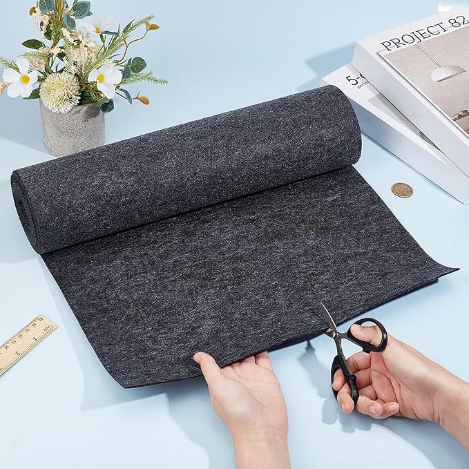BENECREAT 118x15.7inch Felt Roll, 2mm Thick Nonwoven Felt Roll