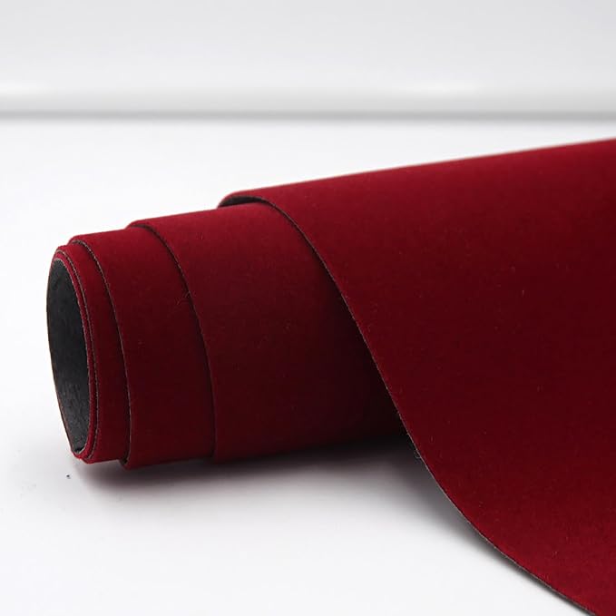 Self Adhesive Sheets Peel and Stick Large Size Velvet Flock Soft Velvet Drawer