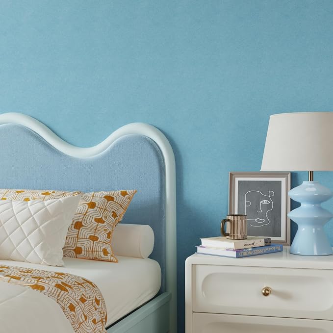 CRE8TIVE Baby Blue Felt Drawer Liner Self Adhesive Velvet Flocking Liner