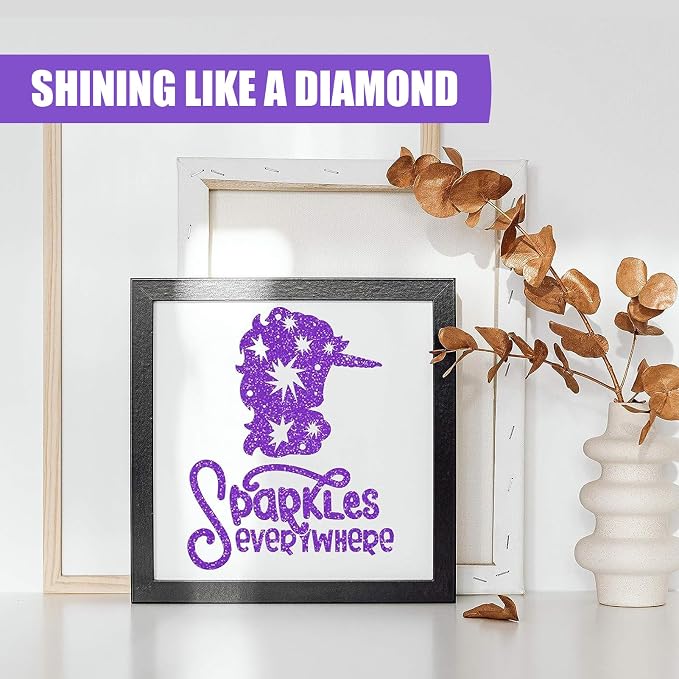 Glitter Self Adhesive Vinyl for Cricut