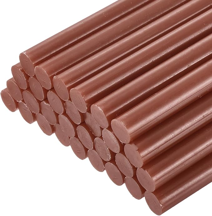 uxcell 30pcs 11mm x 200mm Full Size Hot Glue Gun Sticks 8-inch x 0.43-inch High