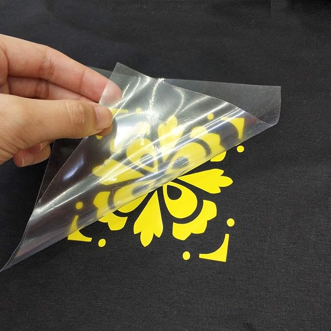 guangyintong Heat Transfer Vinyl Yellow HTV Rolls, Glossy Surface Yellow HTV