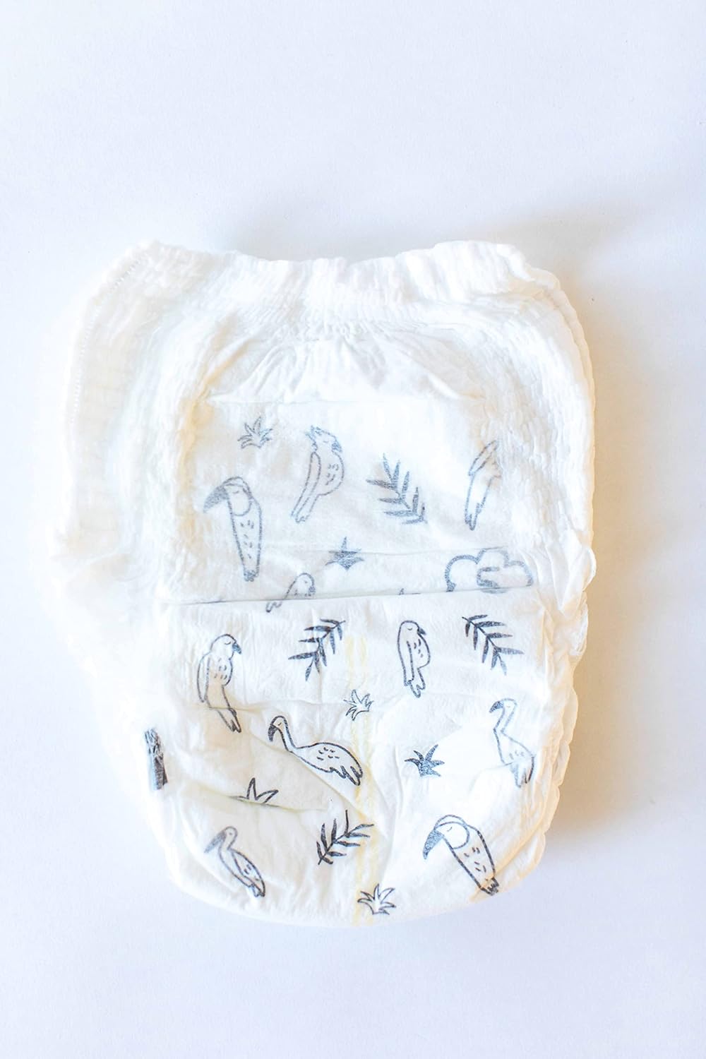 Parasol Clear+Dry Natural Disposable Diaper Pants, RashShield Protection and Active 360 Comfort Wrap, Hypoallergenic Training Diapers, Size 5 (3T-4T), 96 Count