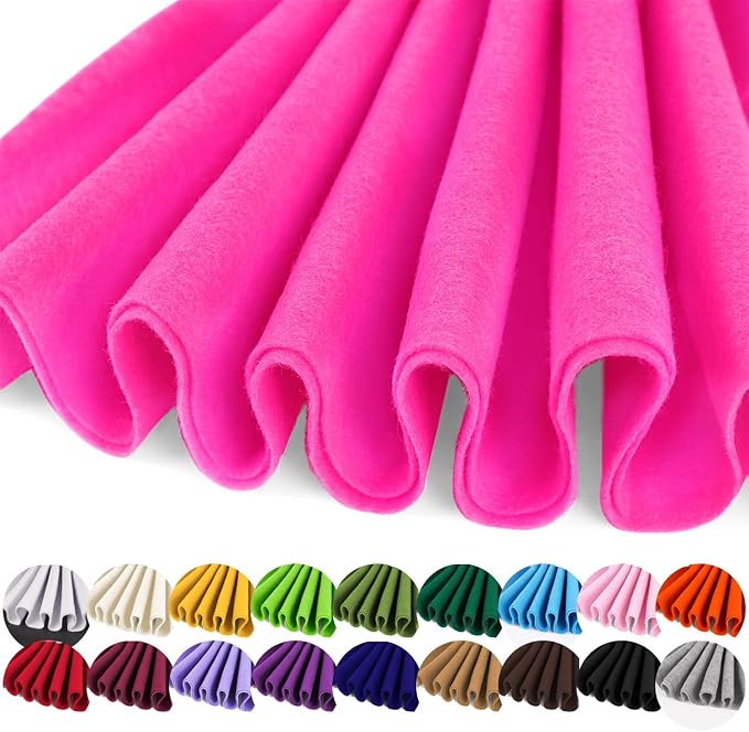 IONTACH 36" X 36" Soft Felt Fabric 1.6mm Thick | Felt Sheets