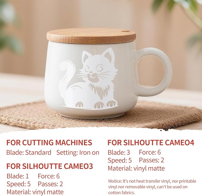 IModeur Glossy White Permanent Vinyl