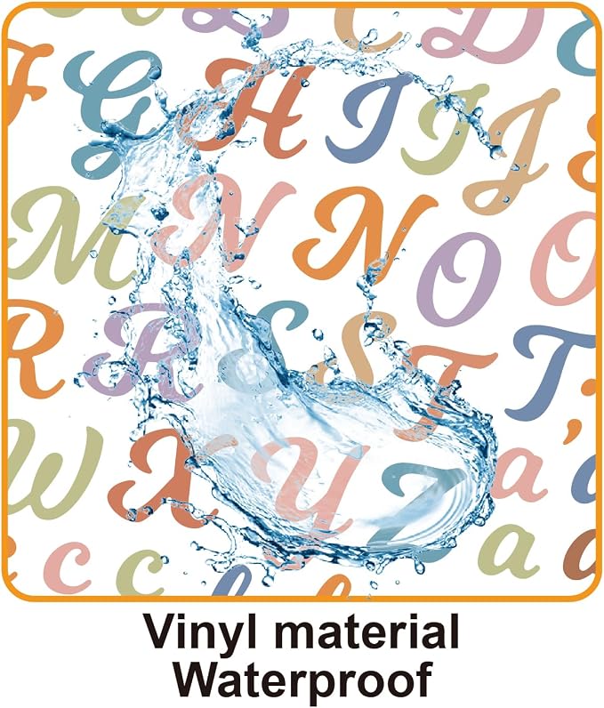 3040Pcs 20 Sheets Small Letter Number Stickers, 1/2inch Colorful Self-Adhesive