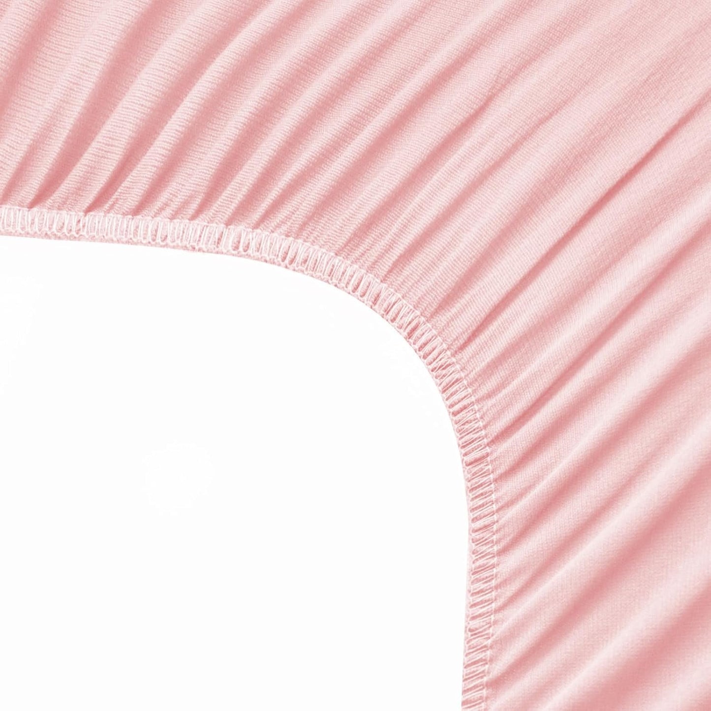 Changing Pad Cover Waterproof, 2 Pack Diaper Change Table Sheets for Baby Boys Girls, Fitted Cradle Sheets for 32"x16" Contoured Pad, Breathable & Ultra Soft, Pink