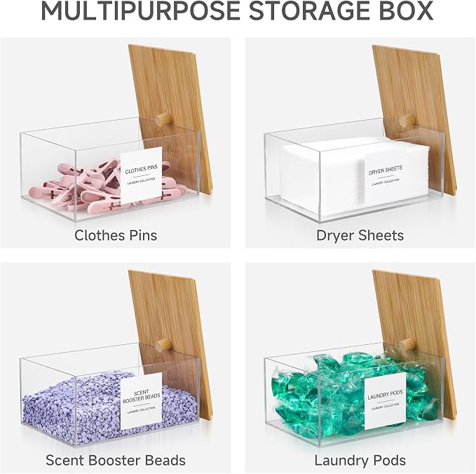TIPGO Acrylic Dryer Sheet Holder