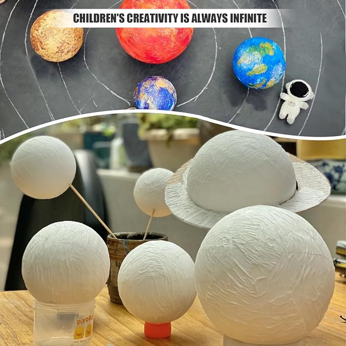 Styrofoam Balls 3 Inch, DIY Craft Giant Foam Balls