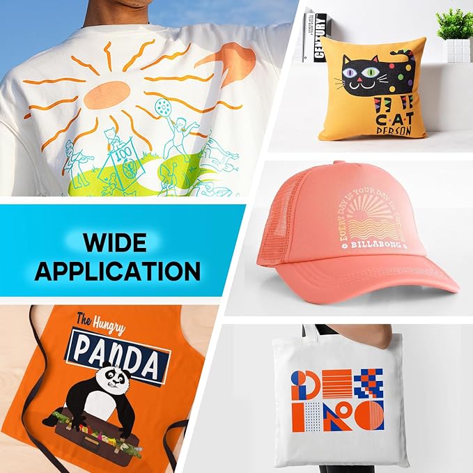 HTVRONT Sublimation HTV Sheets for Cotton Fabric