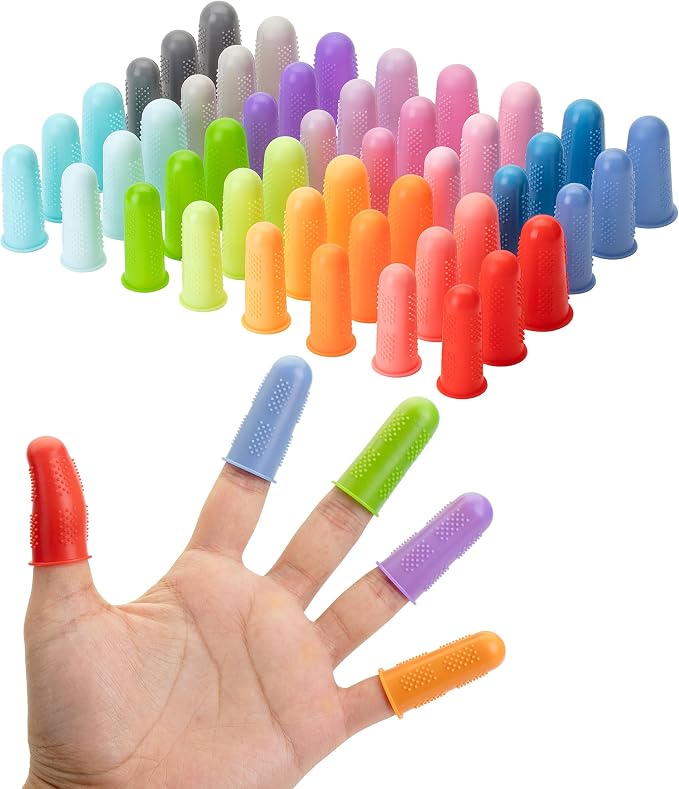 Mr. Pen- Hot Glue Gun Finger Protectors, Rubber Fingers Tips, Rubber Finger