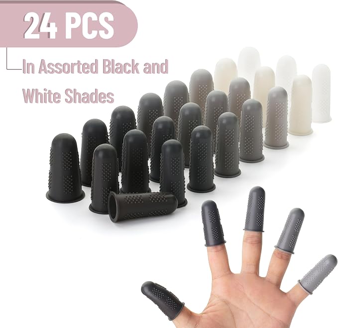 Mr. Pen- Hot Glue Gun Finger Protectors, Rubber Fingers Tips, Rubber Finger