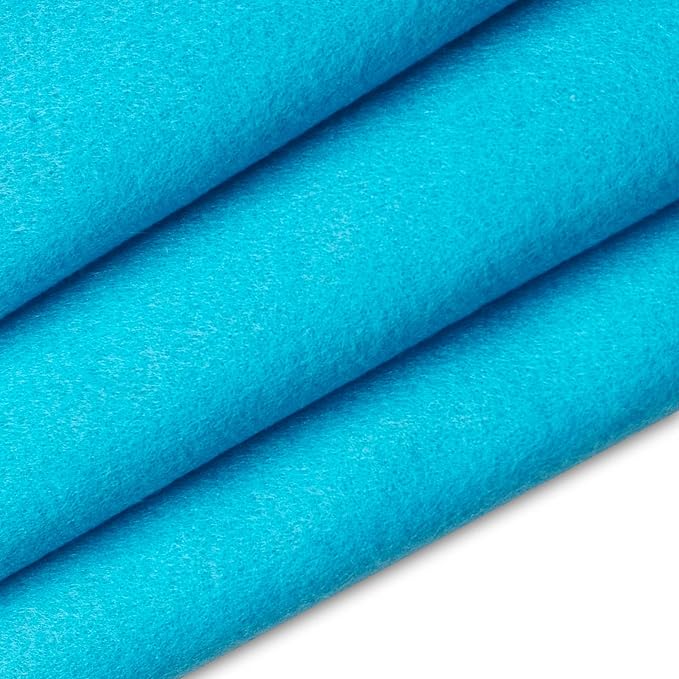 Jtnohx Color Felt, 1 Square Yard Felt Fabric, 1.4mm Thickness Flexible Craft