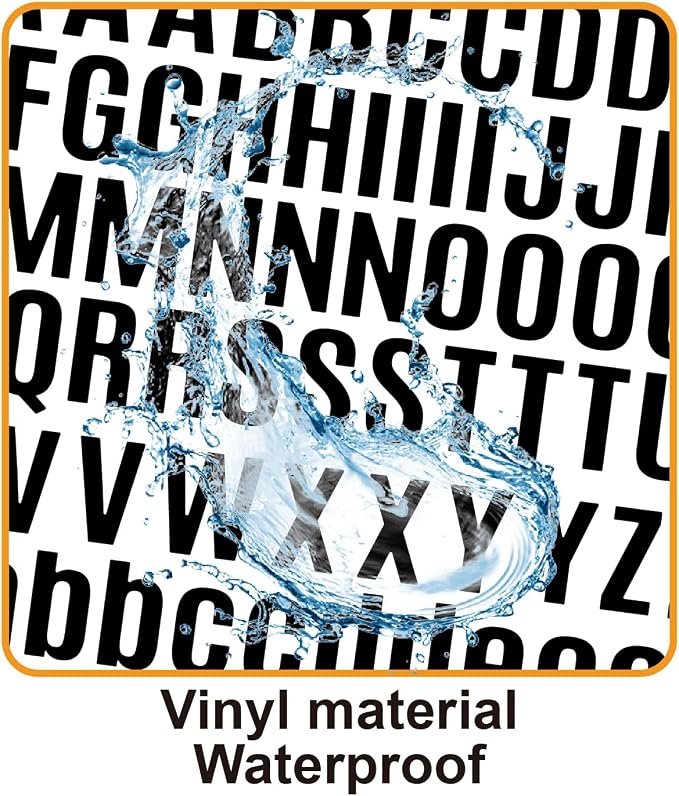 3040Pcs 20 Sheets Small Letter Number Stickers, 0.5inch Colorful Self-Adhesive