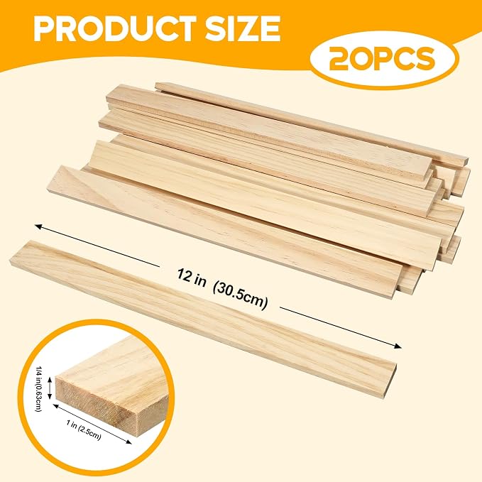 Wood Strips Slats Wooden Dowels