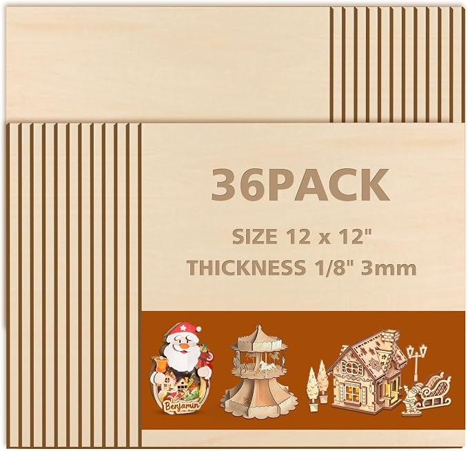 Adrattnay Basswood Sheets 3mm