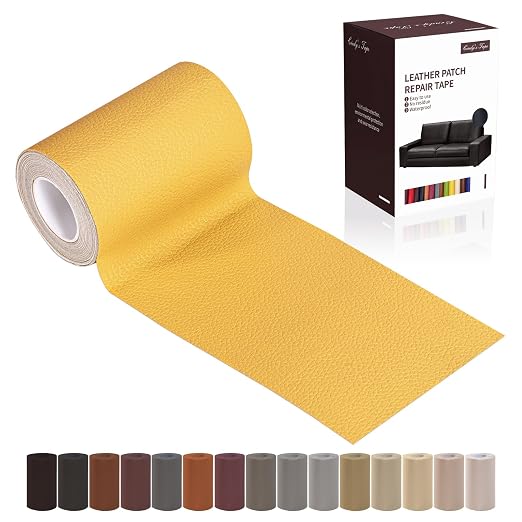 Leather Repair Patch Tape, Car Seat, Vinyl Leather Repair Kit