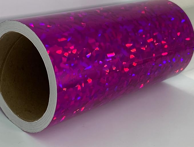 Holographic Crystal Sign Vinyl, HOLOCRYSTAL self-Adhesive Plastic