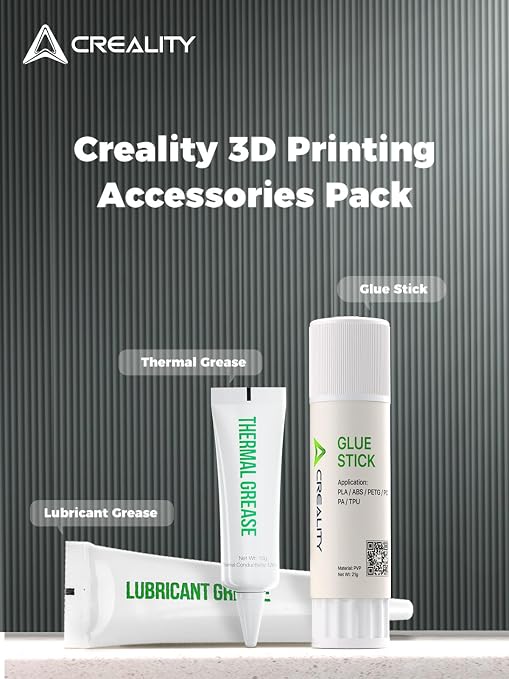 Creality 3D Printer Glue Stic&Grease Pack, Glue Stick