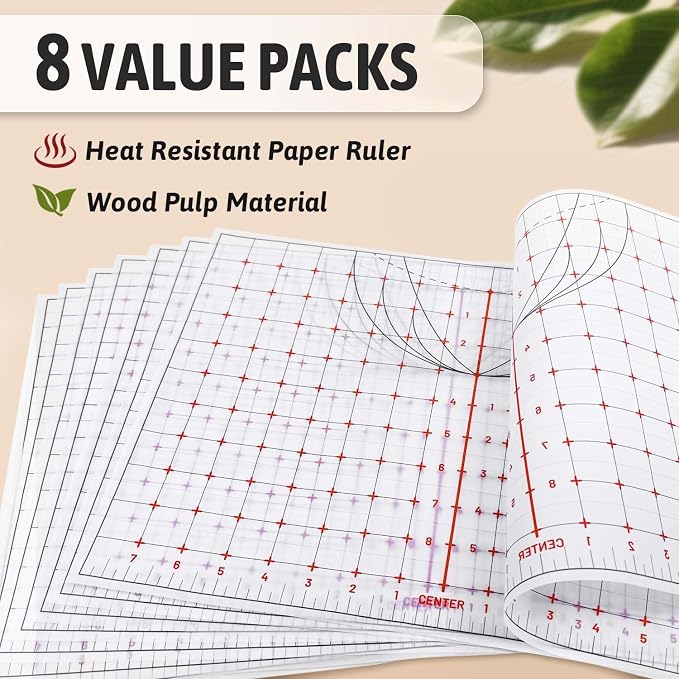 TransOurDream Heat Transfer Paper Supplies Reusable Direct Heat Resistant