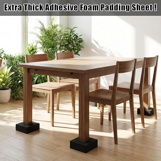 4 Pcs 2" Thick Foam Padding Sheet