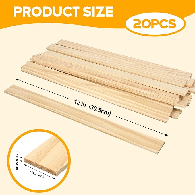Wood Strips Slats Wooden Dowels