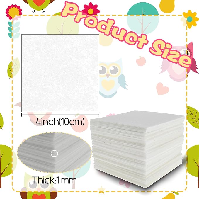 60PCS Felt Sheets Fabric