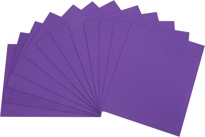 uxcell Purple EVA Foam Sheets 11 x 8 inch 1.7mm Thickness