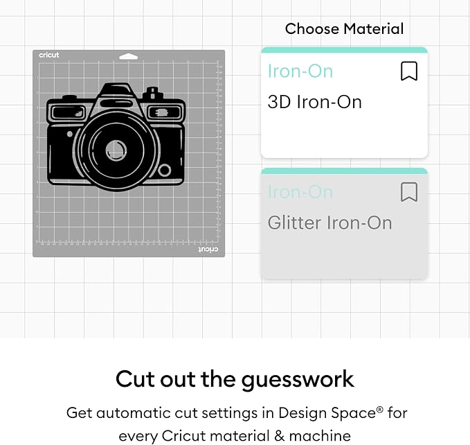 Cricut 3-D Iron-On - 5ft Bold Sampler