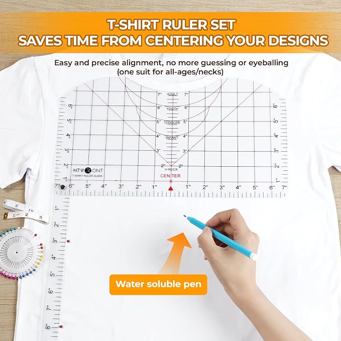HTVRONT Sublimation Tool Kit, Heat Press Accessories Bundle Kit | Include