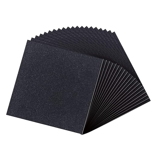 MAGZO 20Pcs Adhesive Foam Padding 1/16 in Thick X 4 in X 4 in | Closed Cell