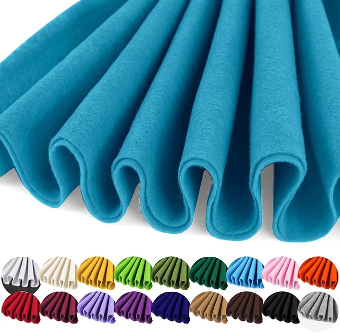 IONTACH 36" X 36" Soft Felt Fabric 1.6mm Thick | Felt Sheets